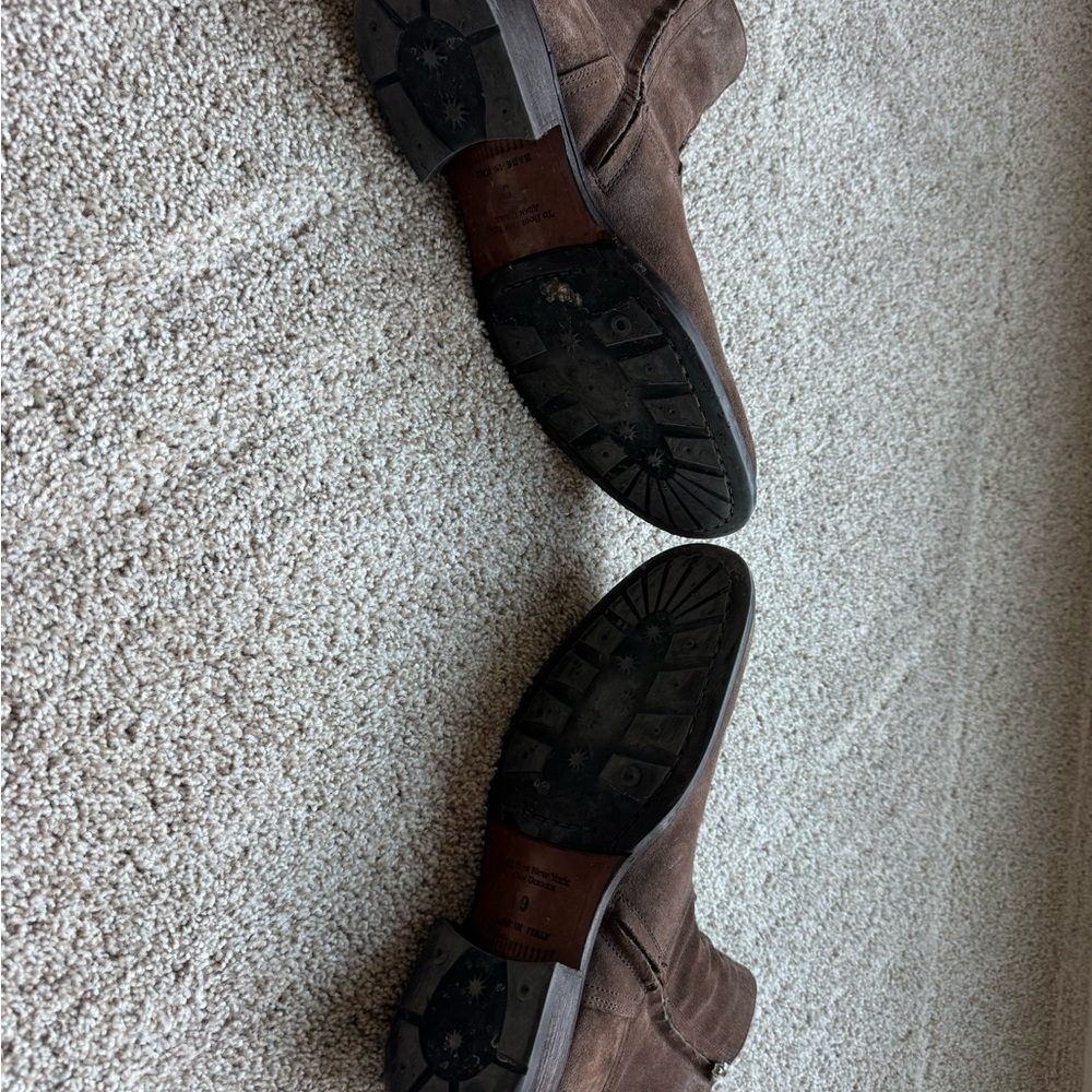 To Boot New York Hawthorne Men's Brown Oiled Suede Boots Size 9 - Picture 5 of 5
